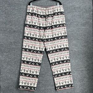 Hanna Andersson Nightmare Before Christmas Flannel Pajama Pants Adult L Pockets